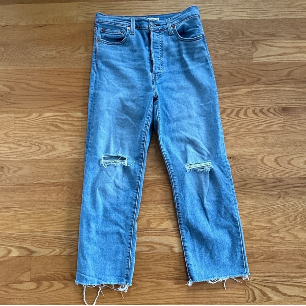 Levi's NWOT Ribcage Straight Ankle Jeans (29)